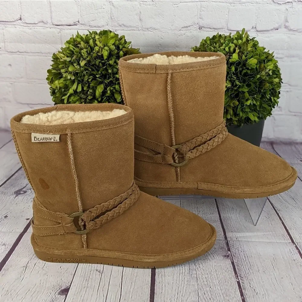 Bearpaw Adele Youth Suede Boots